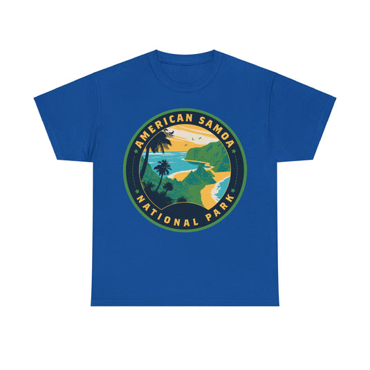 American Samoa National Park Round Logo T-shirt