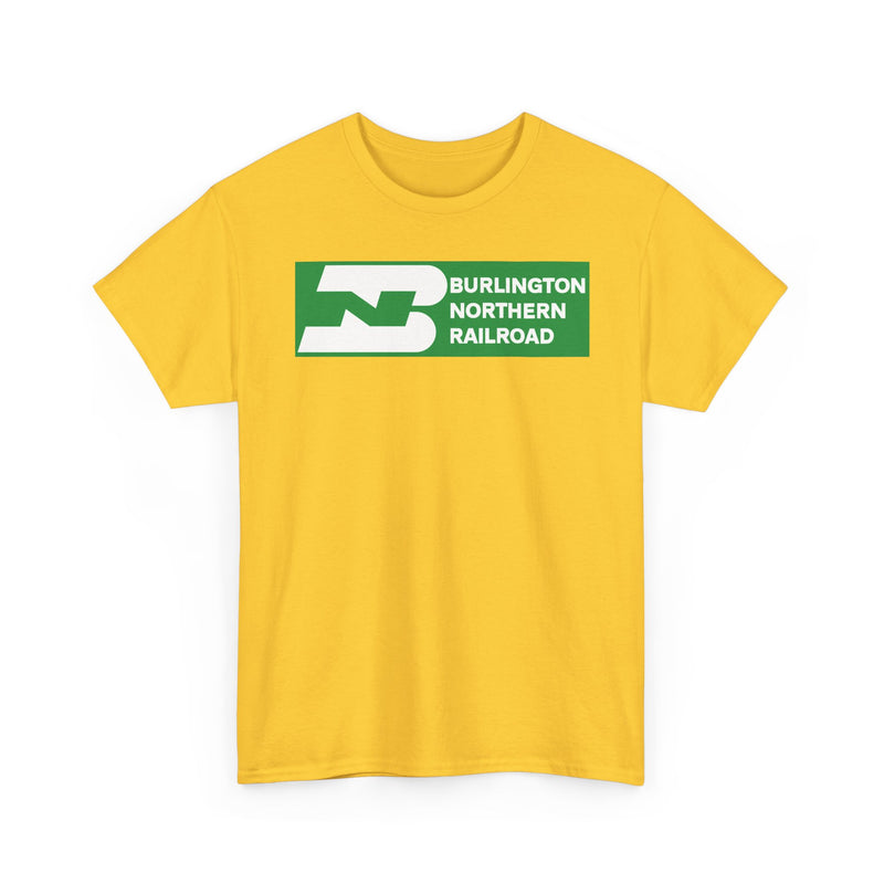 Load image into Gallery viewer, Burlington Northern Railroad Vintage Train Railway Logo T-Shirt
