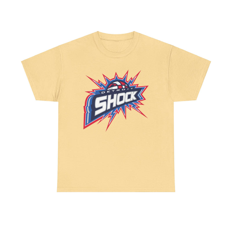 Load image into Gallery viewer, Detroit Shock Michigan Women&#39;s National Basketball Association 1998-2009 T-shirt
