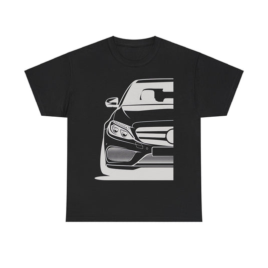 Mercedes-Benz W205 C63 Silhouette Car T-shirt