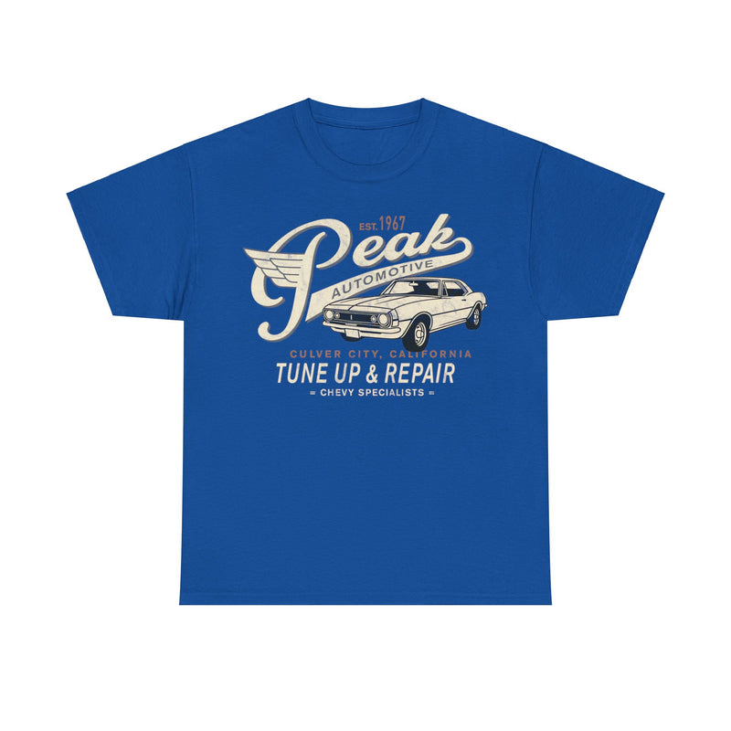 Load image into Gallery viewer, Peak Automotive Est 1967 California Tune Up Repair T-shirt
