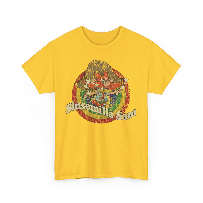 Load image into Gallery viewer, Sinsemilla Sam 1982 Cannabis Cowboy Peace T-shirt
