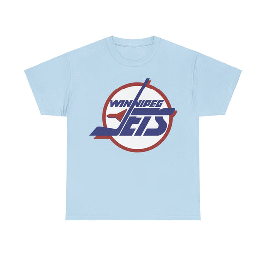 Winnipeg Jets Logo Hockey Team T-shirt