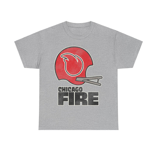 Chicago Fire Retro Nostalgic Football T-shirt