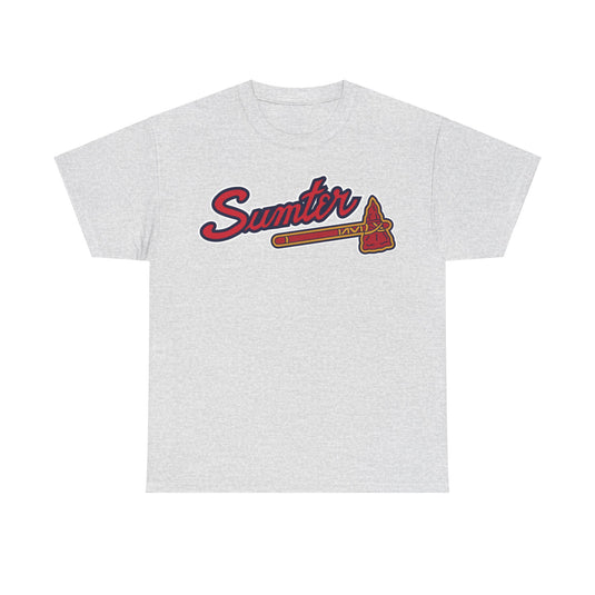 Sumter Braves Logo South Carolina Baseball T-shirt