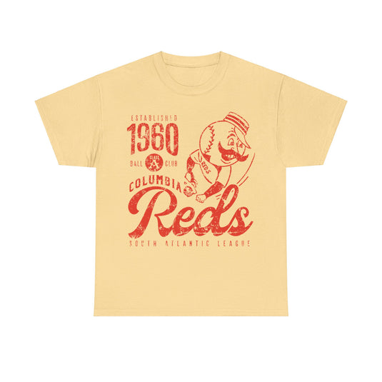 Columbia Reds Est 1960 South Carolina Baseball Club T-shirt