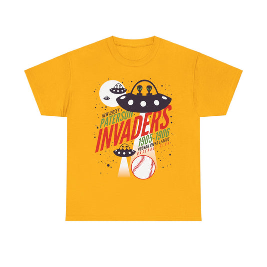 Paterson Invaders Est 1905 New Jersey Baseball T-shirt