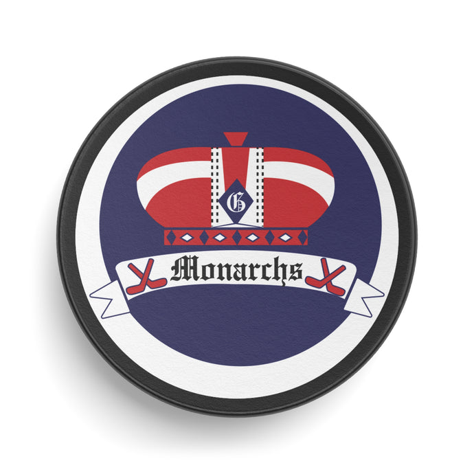 Greensboro Monarchs North Carolina East Coast League 1991-1992 Hockey Puck