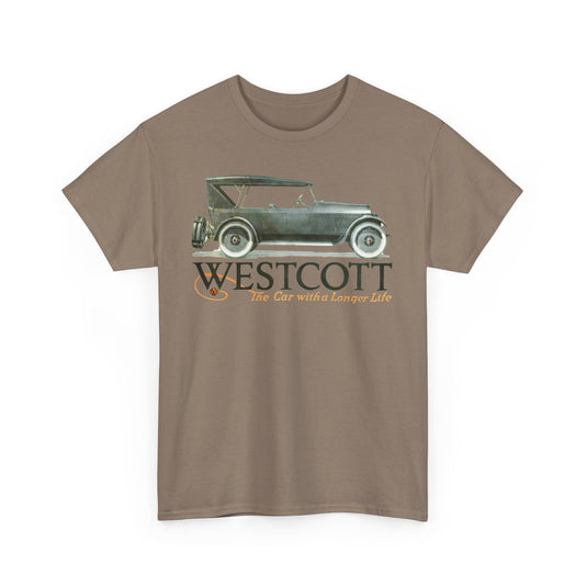 Westcott The Car With A Longer Life Vintage American Auto Logo T-shirt