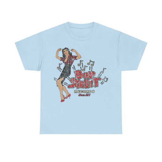 Bop Street Records 1979 Music Store Nostalgic Retro T-shirt