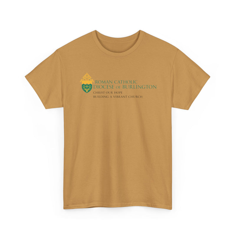 Load image into Gallery viewer, Diocese of Burlington T-Shirt - Catholic Church Logo Tee - Vermont Religious
