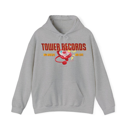 Tower Records No Music No Life Retail Store Pullover Hoody