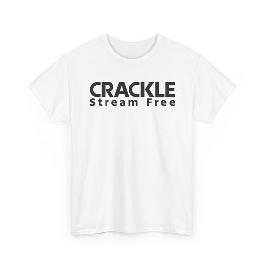 Crackle T-Shirt Defunct Streaming Service Stream Free Entertainment Platform Tee