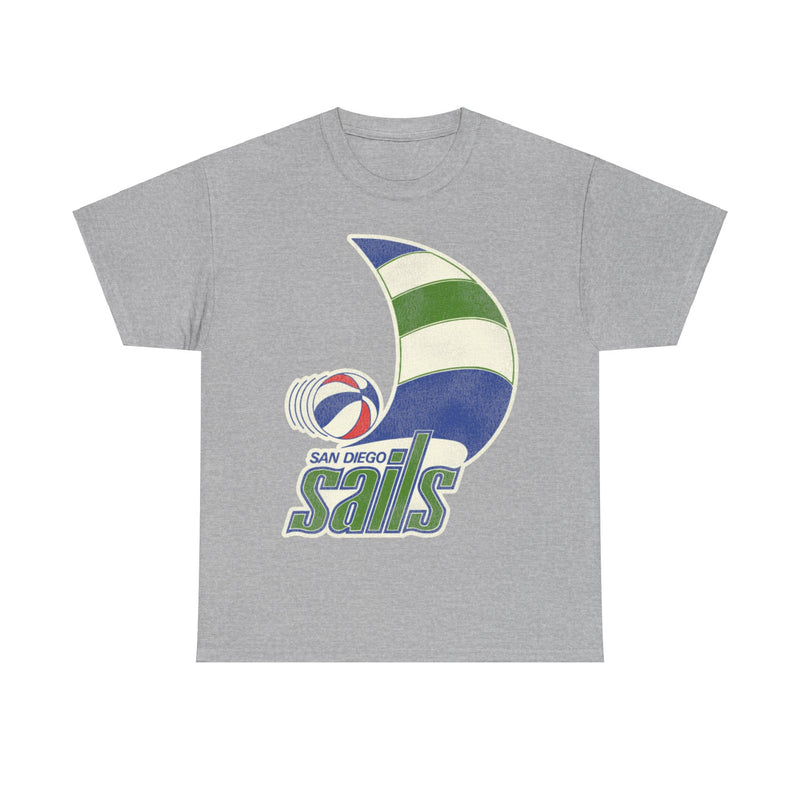 Load image into Gallery viewer, San Diego Sails Basketball Team Nostalgic Retro T-shirt
