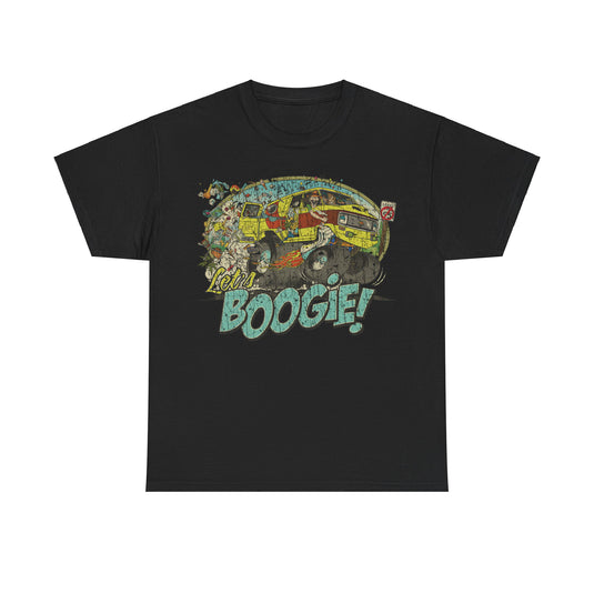 Lets Boogie 1970 Nostalgic Car T-shirt