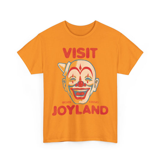 Visit Joyland Amusement Park 1949 Wichita Kansas Theme Park Clown T-shirt