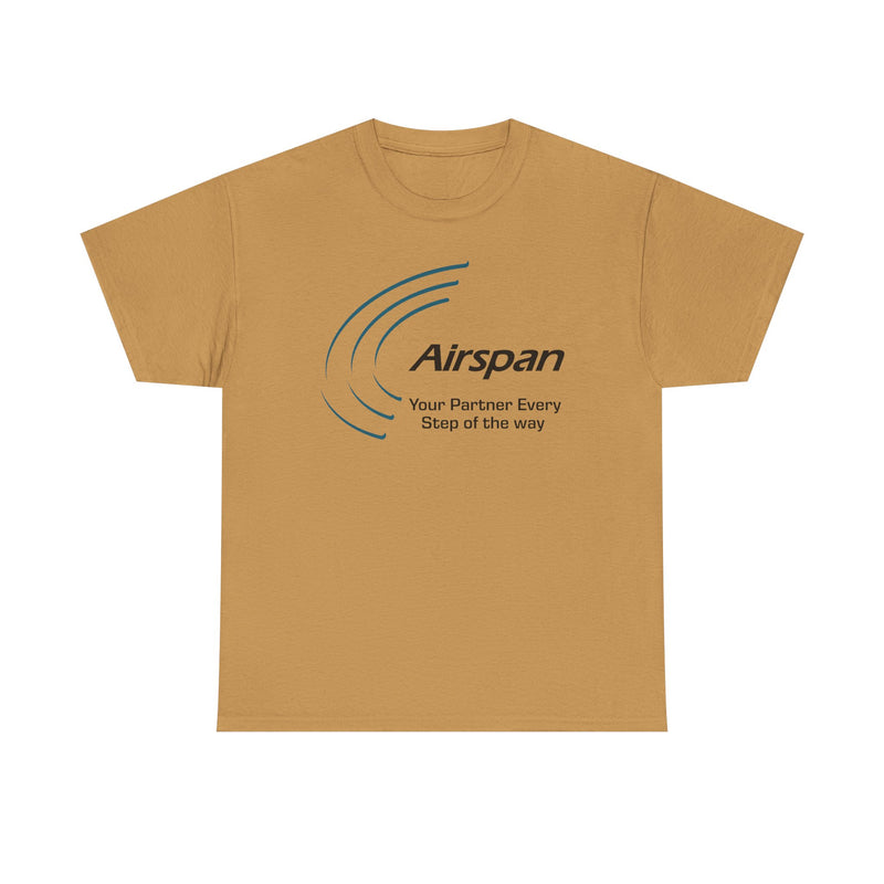 Load image into Gallery viewer, Airspan T-Shirt Defunct Telecom Company Logo Your Partner Every Step Tee
