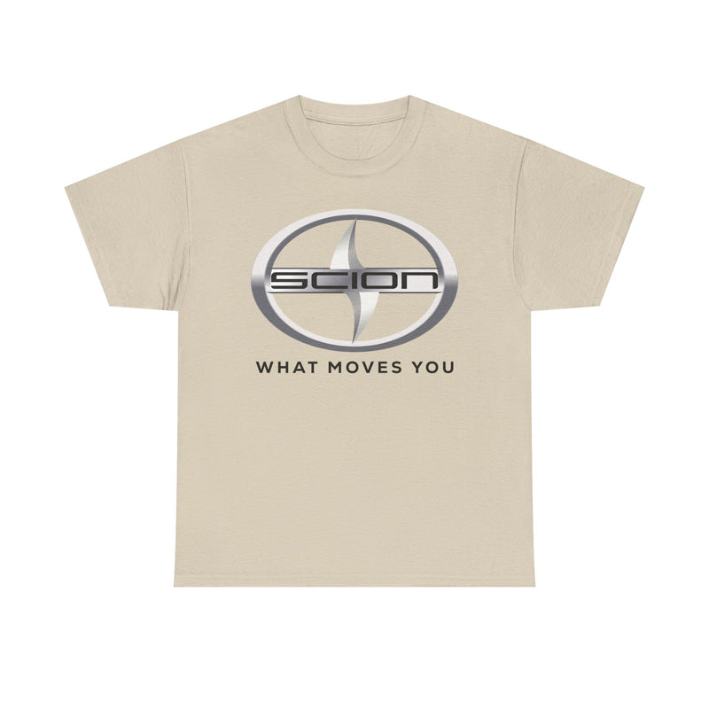 Load image into Gallery viewer, Scion What Moves You Toyota Division Logo Classic Automotive T-shirt
