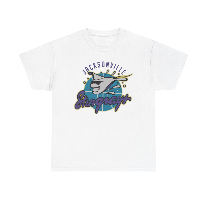 Load image into Gallery viewer, Jacksonville Stingrays Florida World Basketball League 1992 T-shirt
