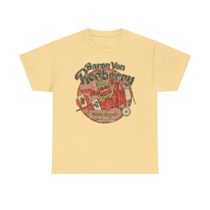 Baron Von Redberry Quaker Oats Cereal Mascot T-shirt