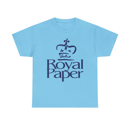 Royal Paper T-Shirt - Paper Products Manufacturing Industry Logo Tee