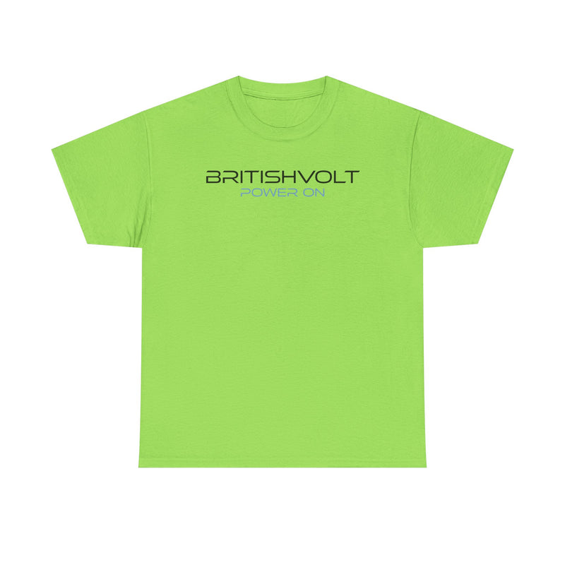 Load image into Gallery viewer, Britishvolt T-Shirt - EV Battery Industry Bankrupt Logo Tee

