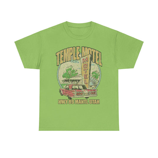 Temple Motel Manti Utah 1959 Hwy 89 T-shirt