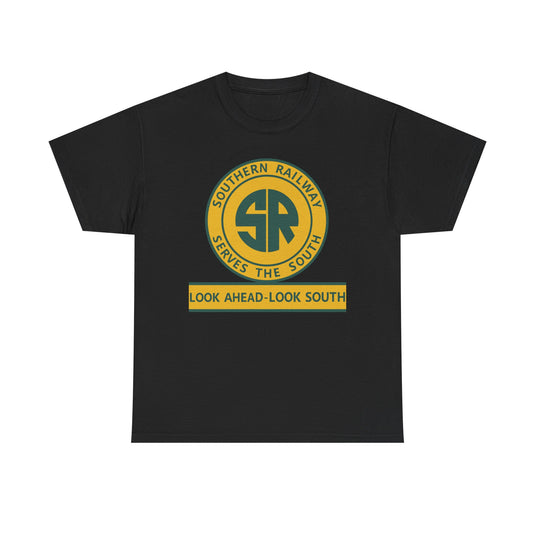 Southern Railway Serves The South Vintage Railroad Logo T-Shirt