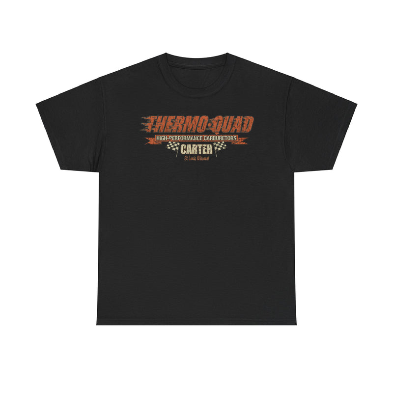 Load image into Gallery viewer, ThermoQuad High-Performance Carburetors 1971 St. Louis Missouri Carter Car Company T-shirt
