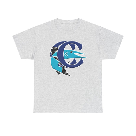 Corpus Christi Barracudas T-Shirt - Baseball 1994-95 Defunct Team Logo Tee