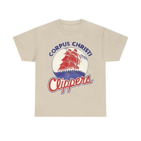 Corpus Christi Clippers Nostalgic Retro Baseball Team T-shirt