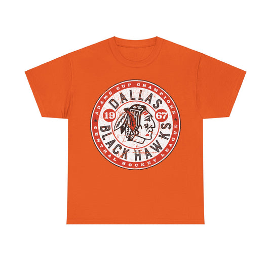 Dallas Black Hawks Texas Ice Hockey T-shirt