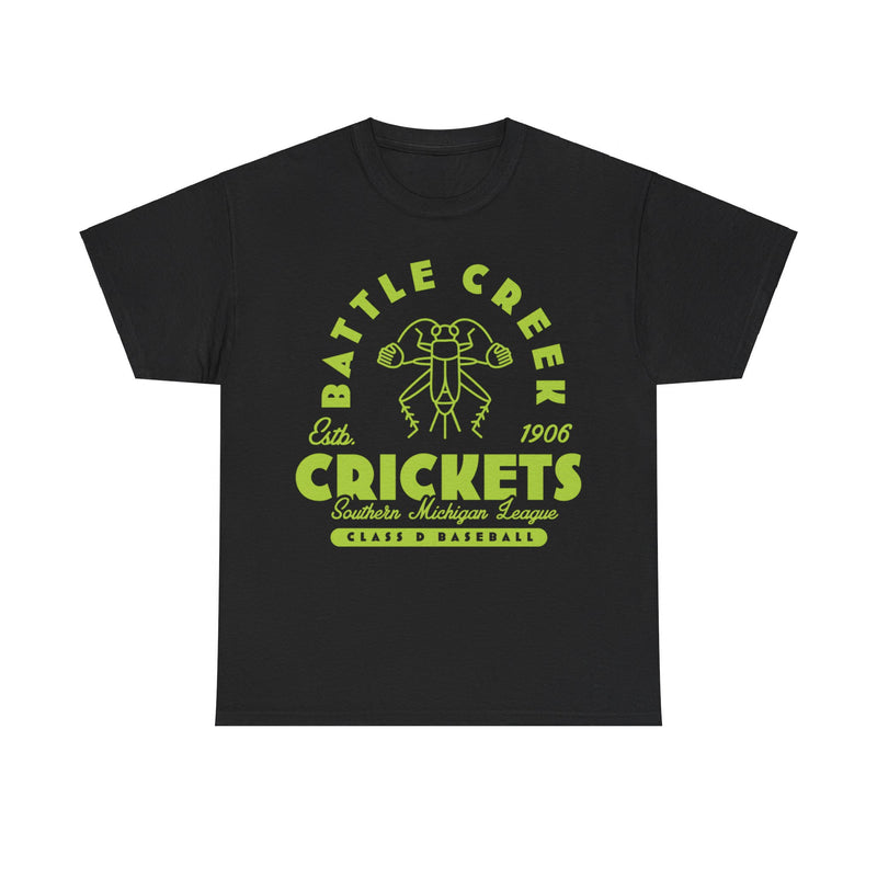 Load image into Gallery viewer, Battle Creek Crickets Est 1906 Michigan Baseball T-shirt
