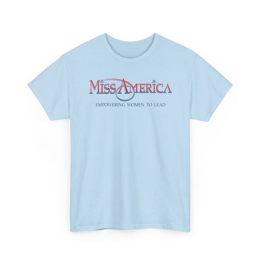 Miss America Empowering Women To Lead T-Shirt Pageant Logo Tee