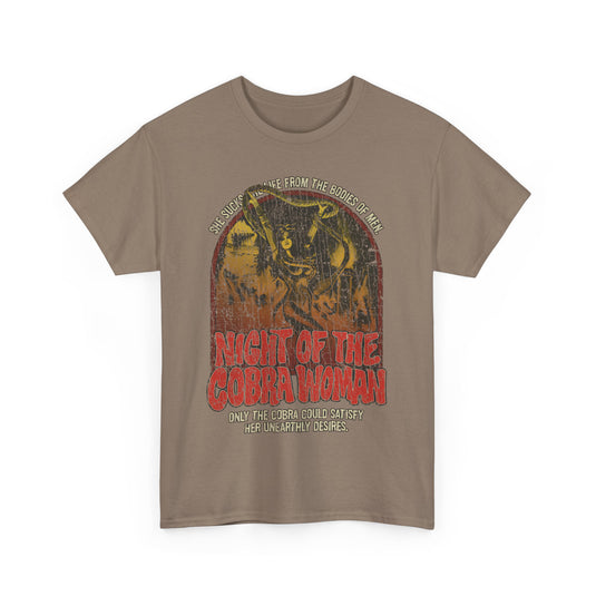 Night of The Cobra Woman 1972 Movie T-shirt