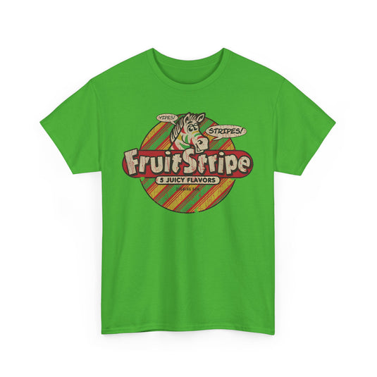 Fruit Stripe 1960 Yipes Stripes Flavor Chewing Gum Zebra T-shirt