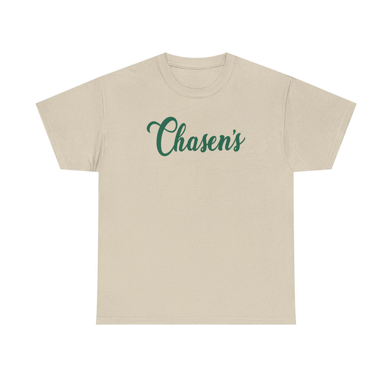 Load image into Gallery viewer, Chasen's T-Shirt - Hollywood Fine Dining Industry Defunct Logo Tee
