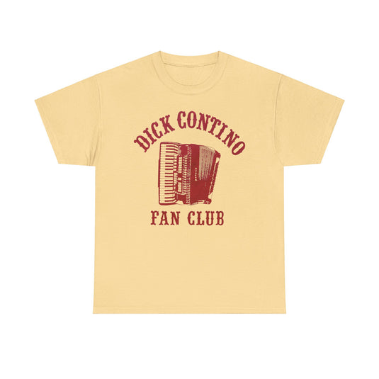 Dick Contino Accordionist Fan Club Tribute T-shirt