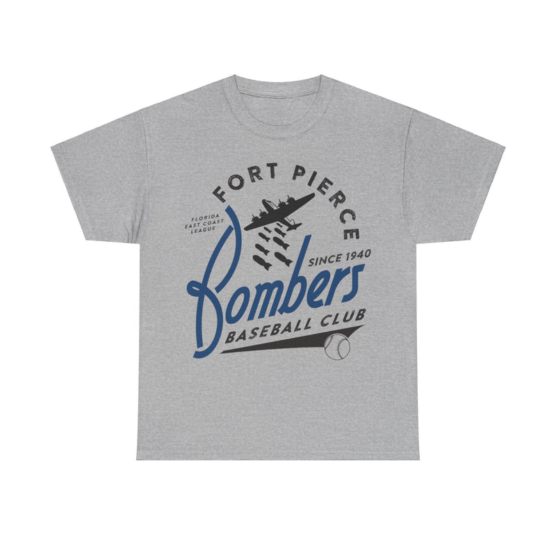 Load image into Gallery viewer, Fort Pierce Bombers Est 1940 Florida Baseball T-shirt
