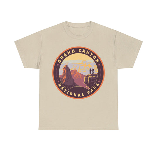 Grand Canyon National Park Arizona Round Logo T-shirt