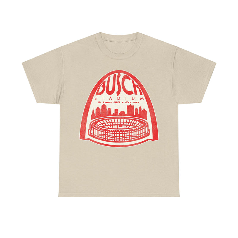 Load image into Gallery viewer, St Louis Busch Stadium Nostalgic Retro Baseball T-shirt
