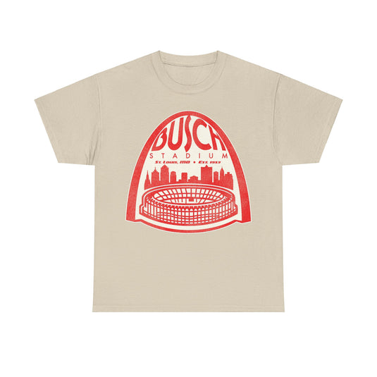 St Louis Busch Stadium Nostalgic Retro Baseball T-shirt