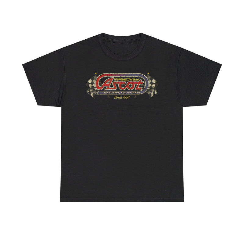 Load image into Gallery viewer, Ascot Speedway 1957 Gardena California Car T-shirt
