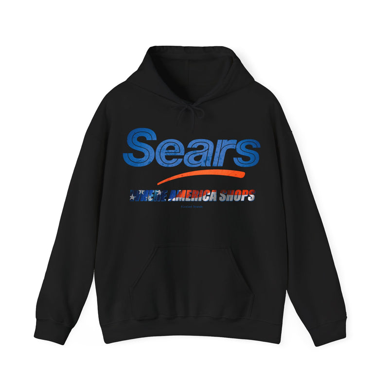 Load image into Gallery viewer, Sears Retail Store Where America Shops Nostalgic Logo Pullover Hoody
