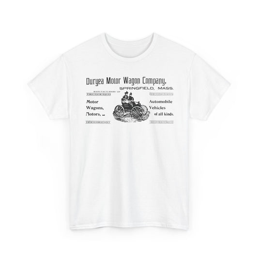 Duryea Motor Wagon Company First American Automobile T-shirt