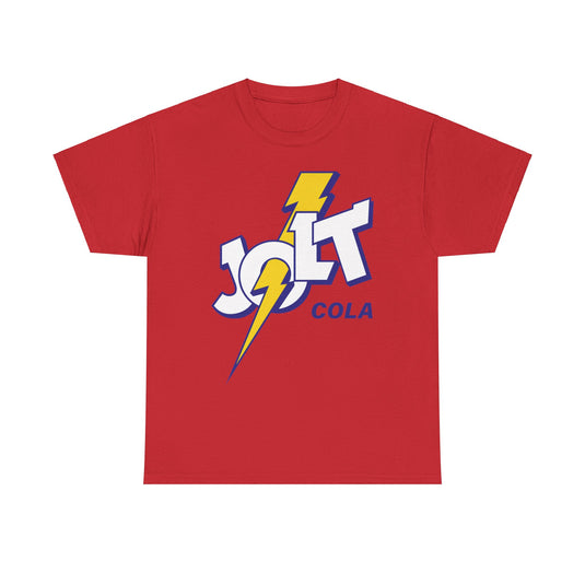 Jolt Cola Soft Drink Soda Logo T-shirt