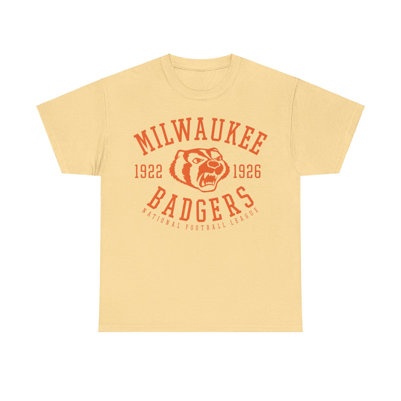 Load image into Gallery viewer, Milwaukee Badgers 1922-1926 Wisconsin Football Team T-shirt
