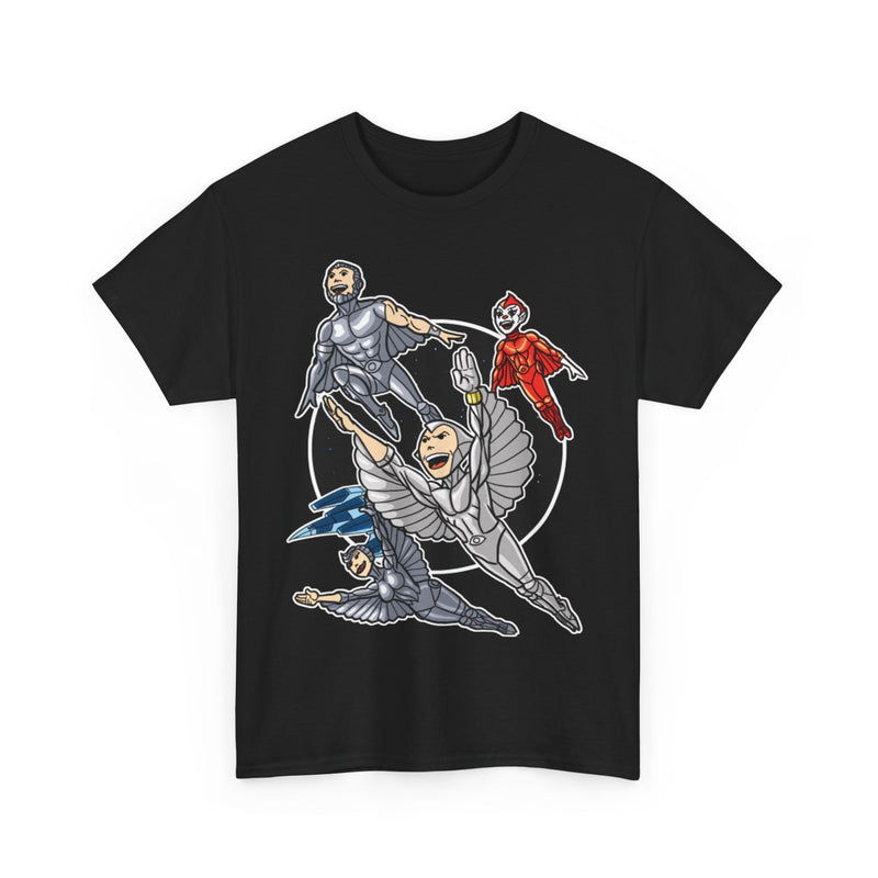 Load image into Gallery viewer, Silverhawks 1986 Animated TV series T-shirt
