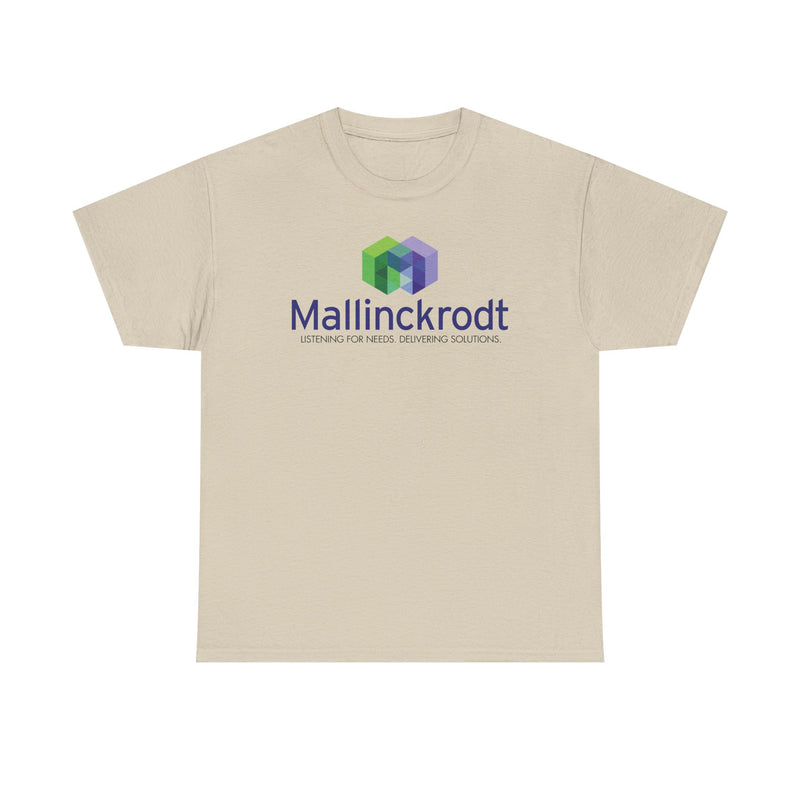 Load image into Gallery viewer, Mallinckrodt Listening For Needs Delivering Solutions T-Shirt Tee

