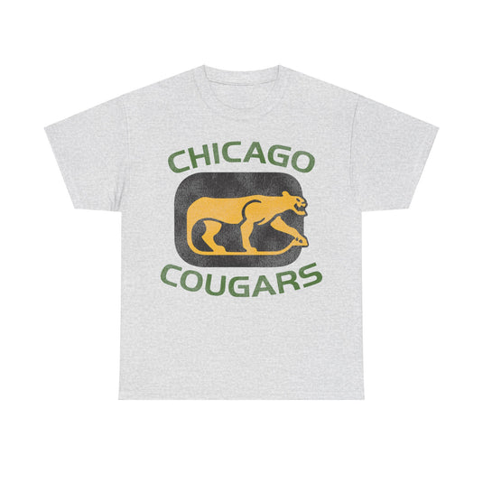 Chicago Cougars Illinois Ice Hockey T-shirt